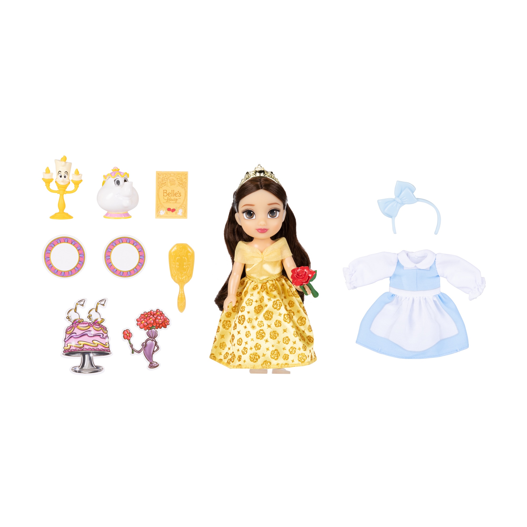 Set Mini Boneca com Vestido e Acessórios - Artigo Sortido. Envio realizado de forma aleatória 12