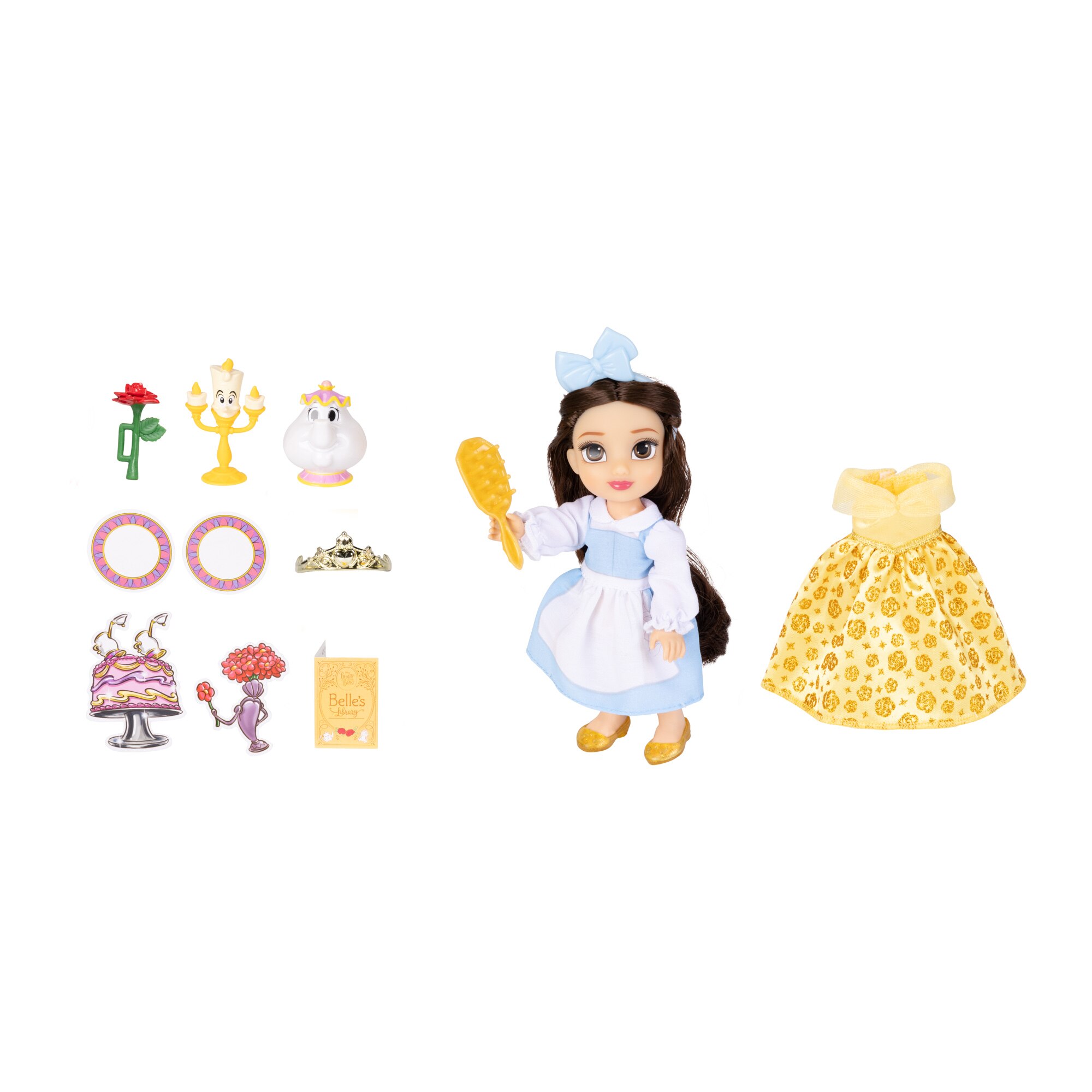 Set Mini Boneca com Vestido e Acessórios - Artigo Sortido. Envio realizado de forma aleatória 14