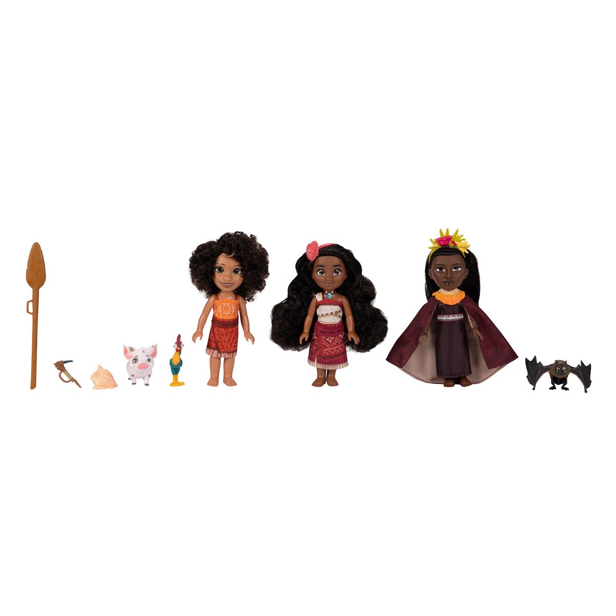 Set Vaiana, Matangi & Loto Jakks Pacific 3
