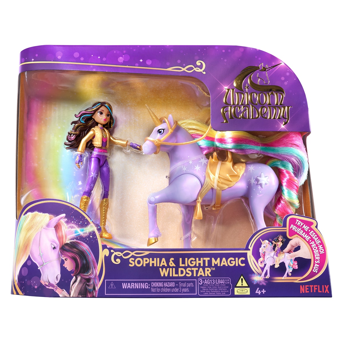Sophia & Light Magic Wildstar Unicorn Academy 3