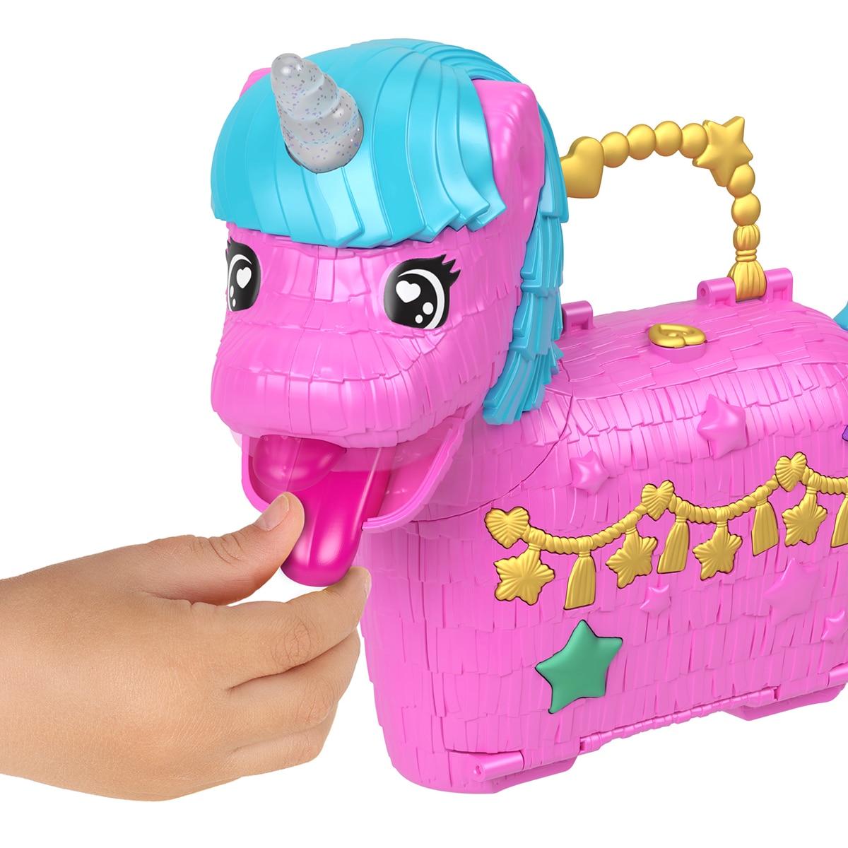 Set de juego Partilandia de unicornios Polly Pocket 4