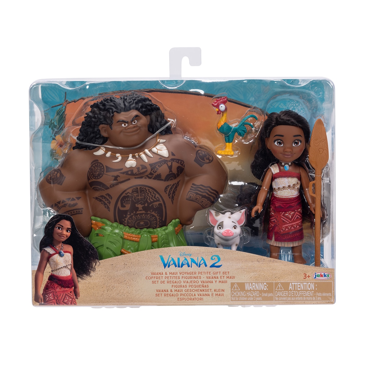 Set Vaiana & Maui de 15 cm 2