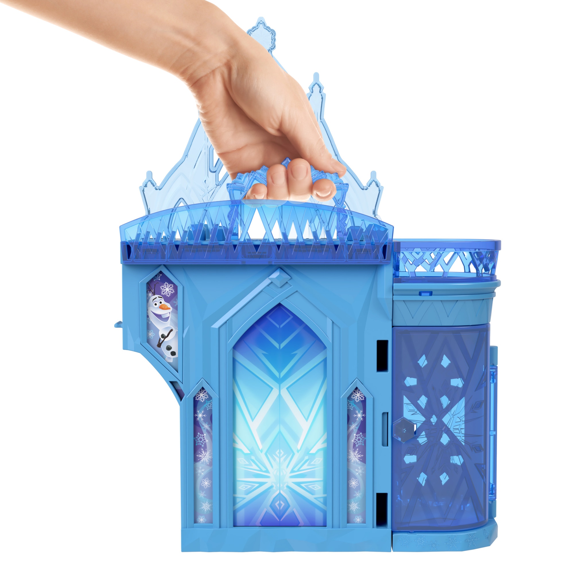 Castillo de hielo de Elsa Frozen Disney Mattel 3