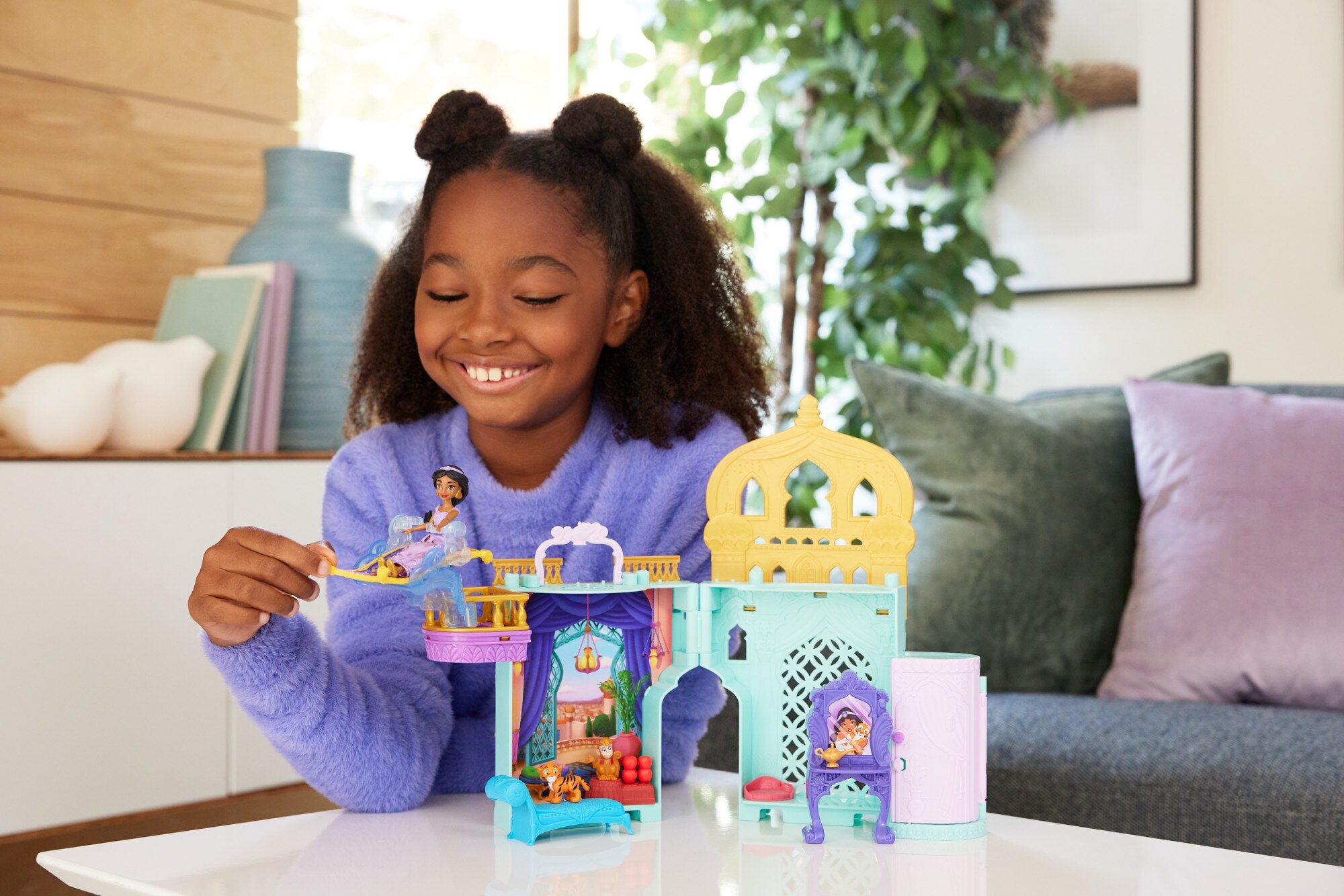 Castillo de Jasmine Conjunto apilable Castillo de Jasmine Disney Princesas Mattel 2