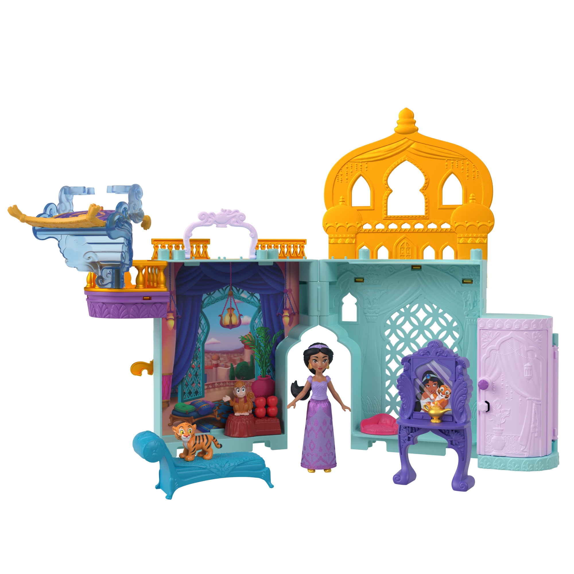 Castillo de Jasmine Conjunto apilable Castillo de Jasmine Disney Princesas Mattel 3