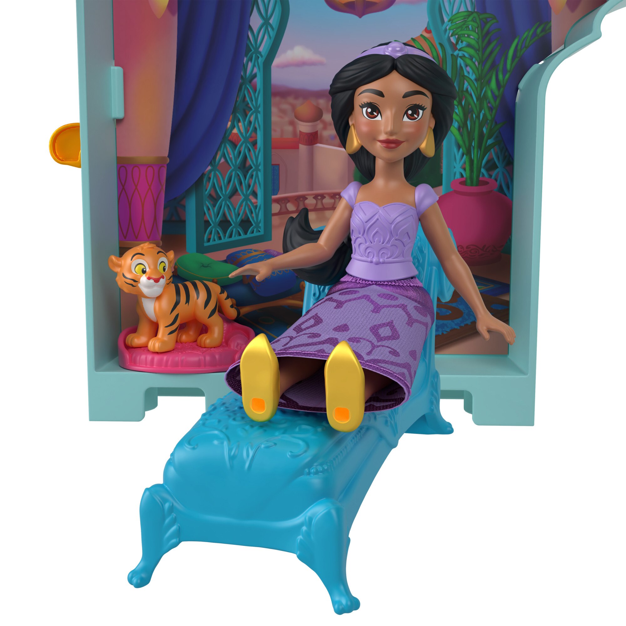 Castillo de Jasmine Conjunto apilable Castillo de Jasmine Disney Princesas Mattel 4