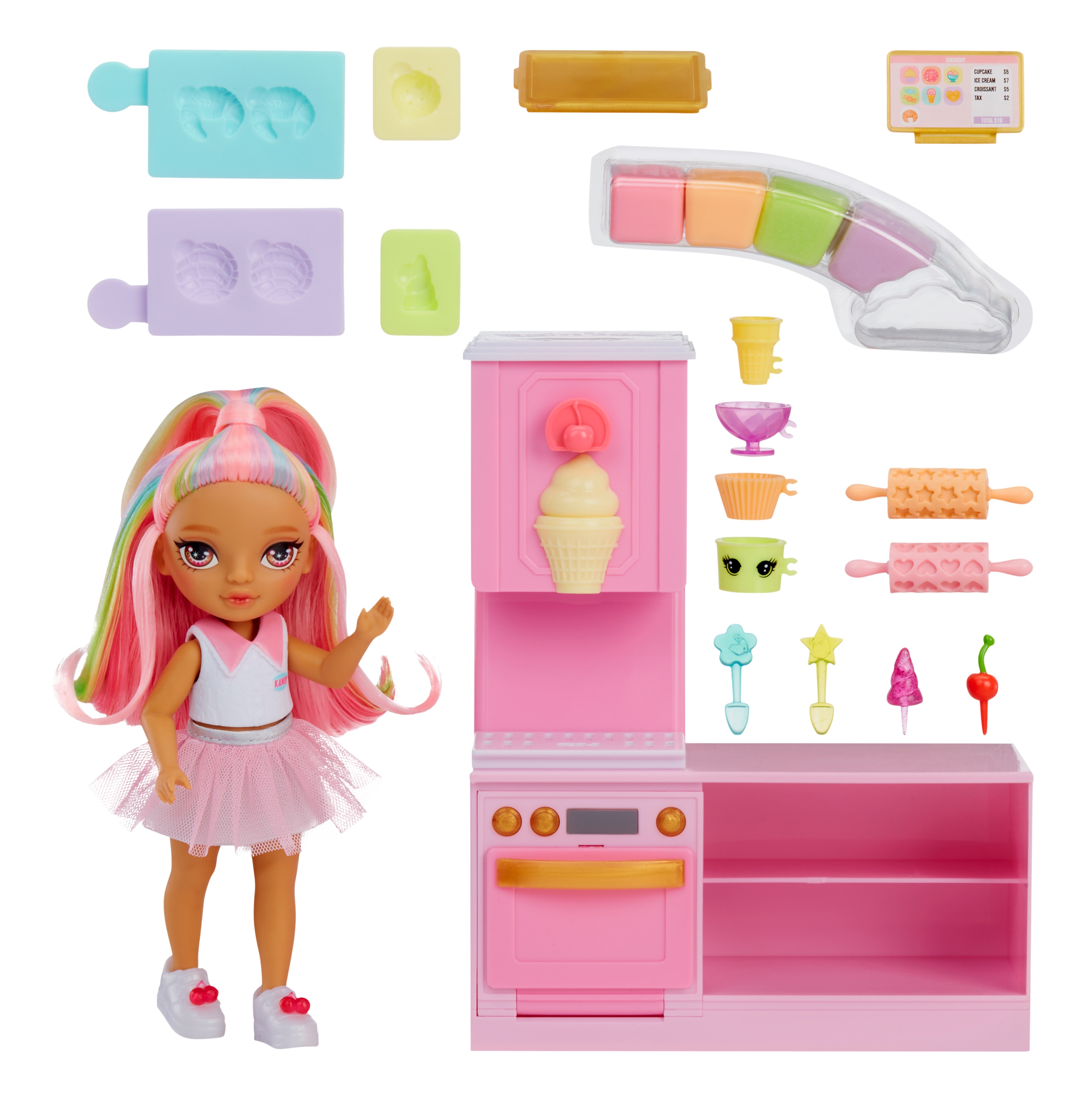 Minimuñeca Little Dessert Shop With Kandy Rainbow High 2