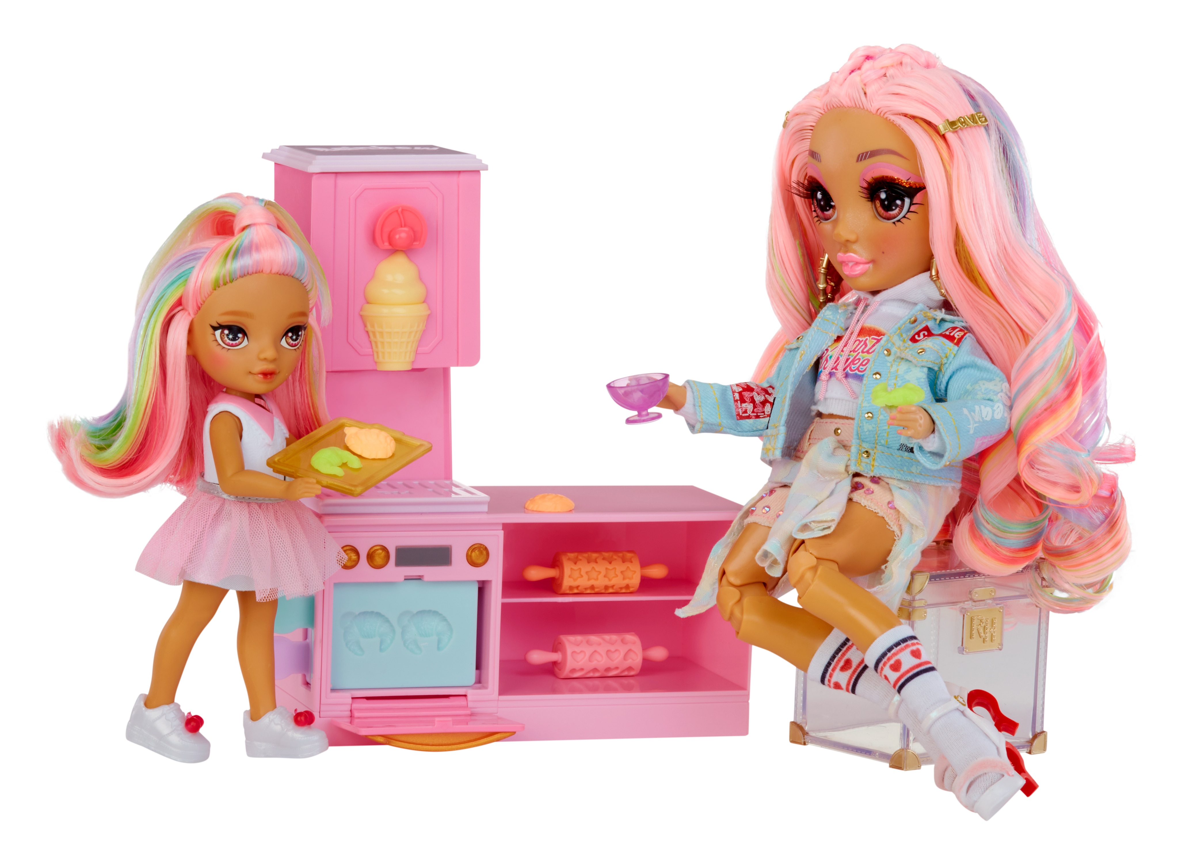 Minimuñeca Little Dessert Shop With Kandy Rainbow High 4