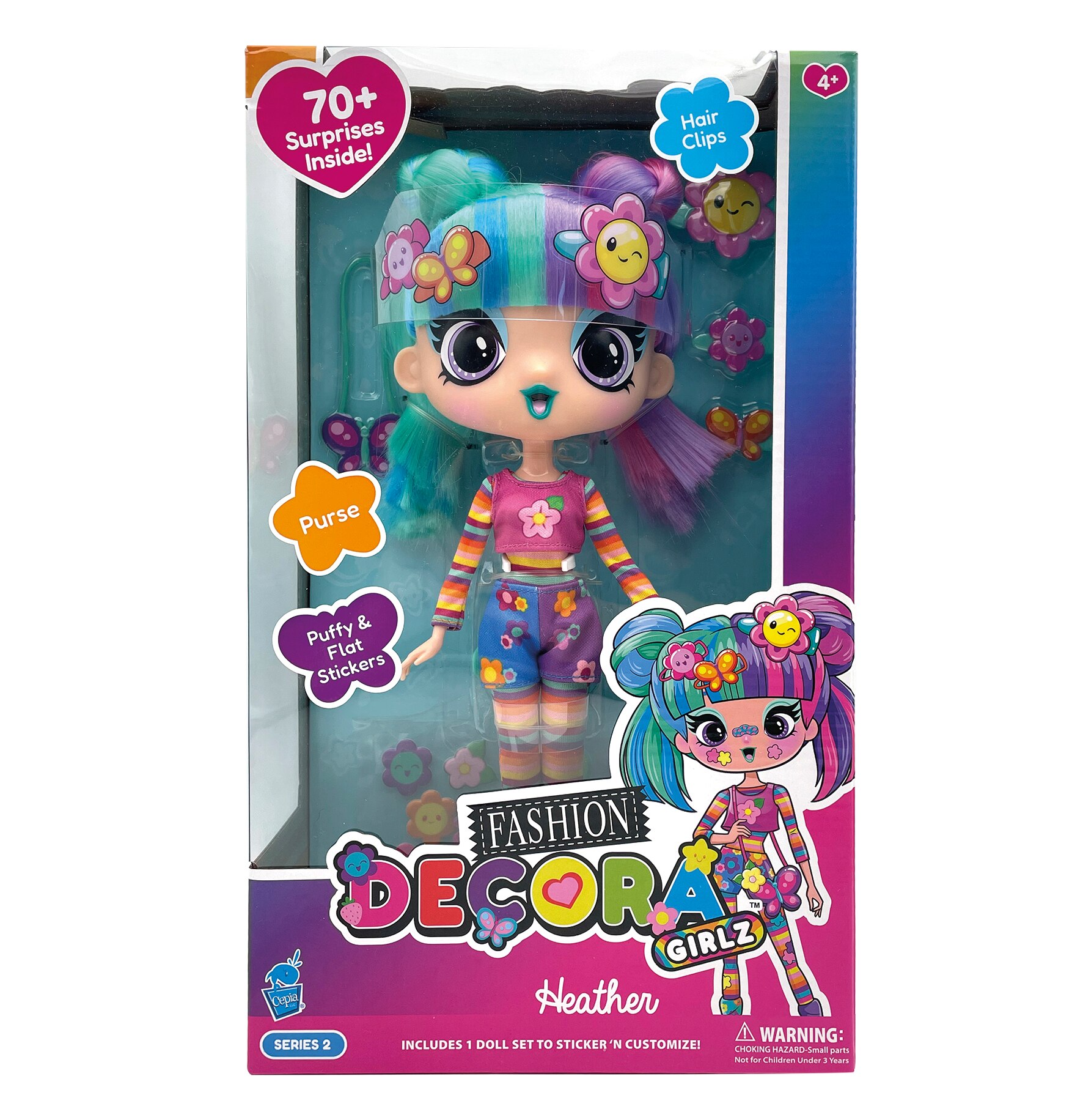 Muñeca 28 cm Fashion Girlz Decora modelos surtidos 8