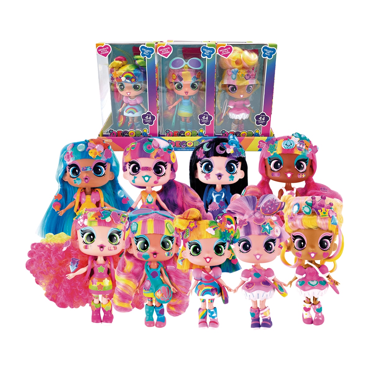 Imagen 0 de Muñeca 12 cm Fashion Girlz Decora modelos surtidos