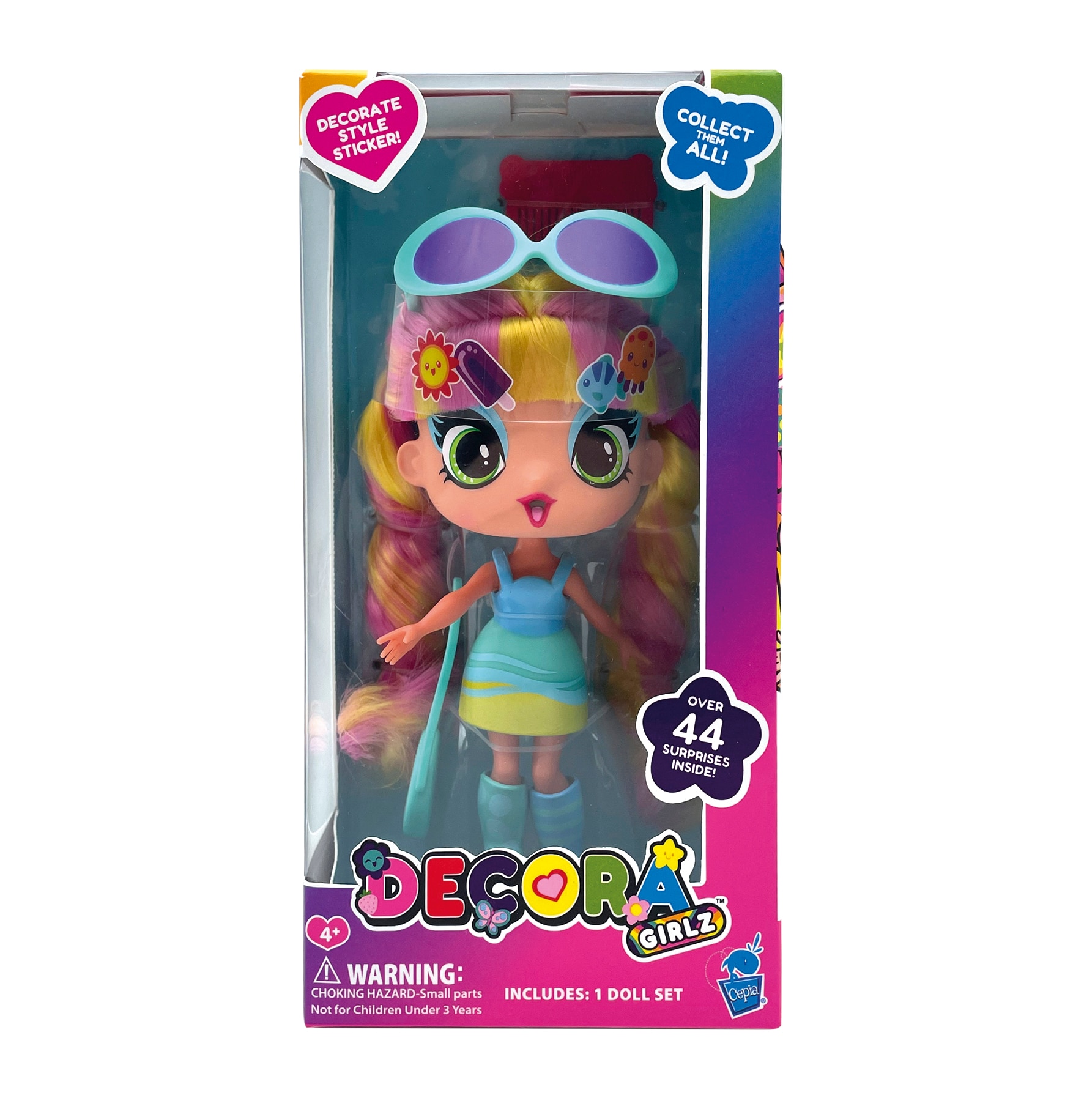 Muñeca 12 cm Fashion Girlz Decora modelos surtidos 2