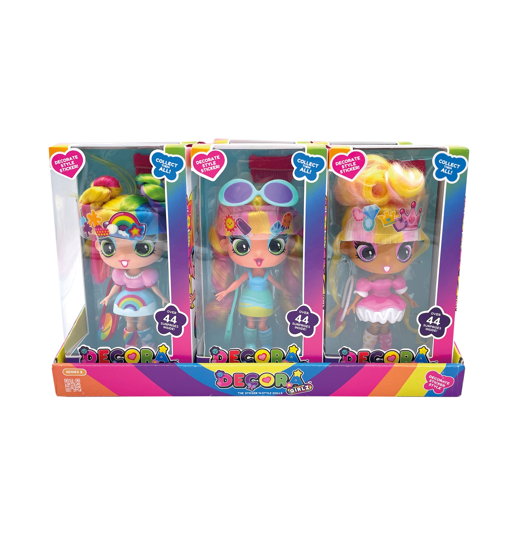 Muñeca 12 cm Fashion Girlz Decora modelos surtidos 3