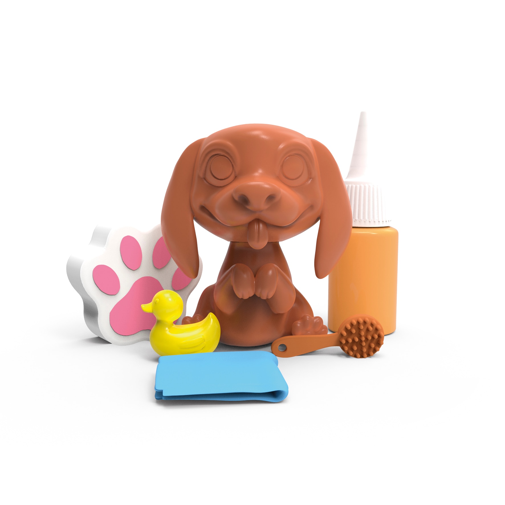 Muñeco cachorro Single Box Washy Friends modelos surtidos 6