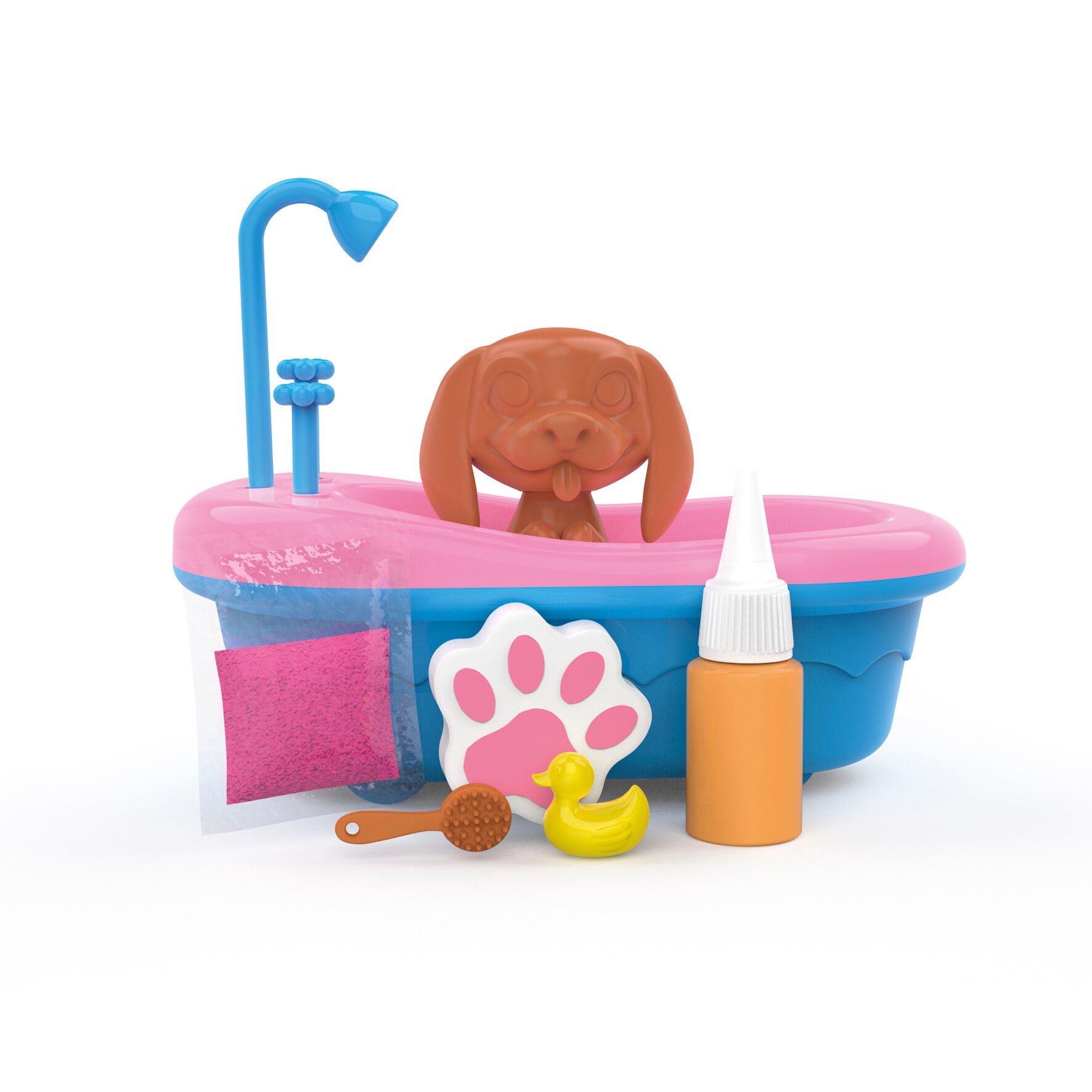 Muñeco cachorro Set Bañera Washy Friends modelos surtidos 2