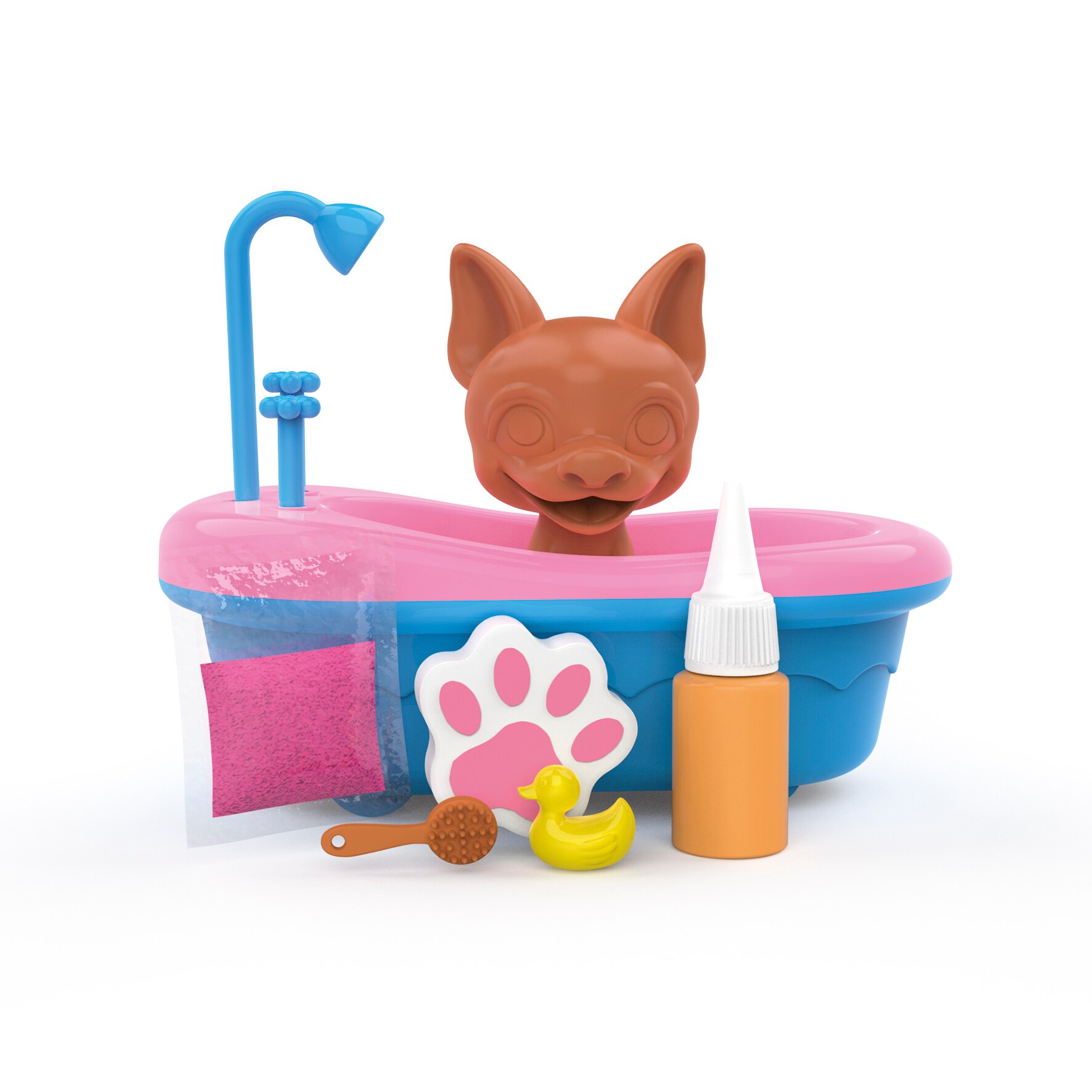 Muñeco cachorro Set Bañera Washy Friends modelos surtidos 3