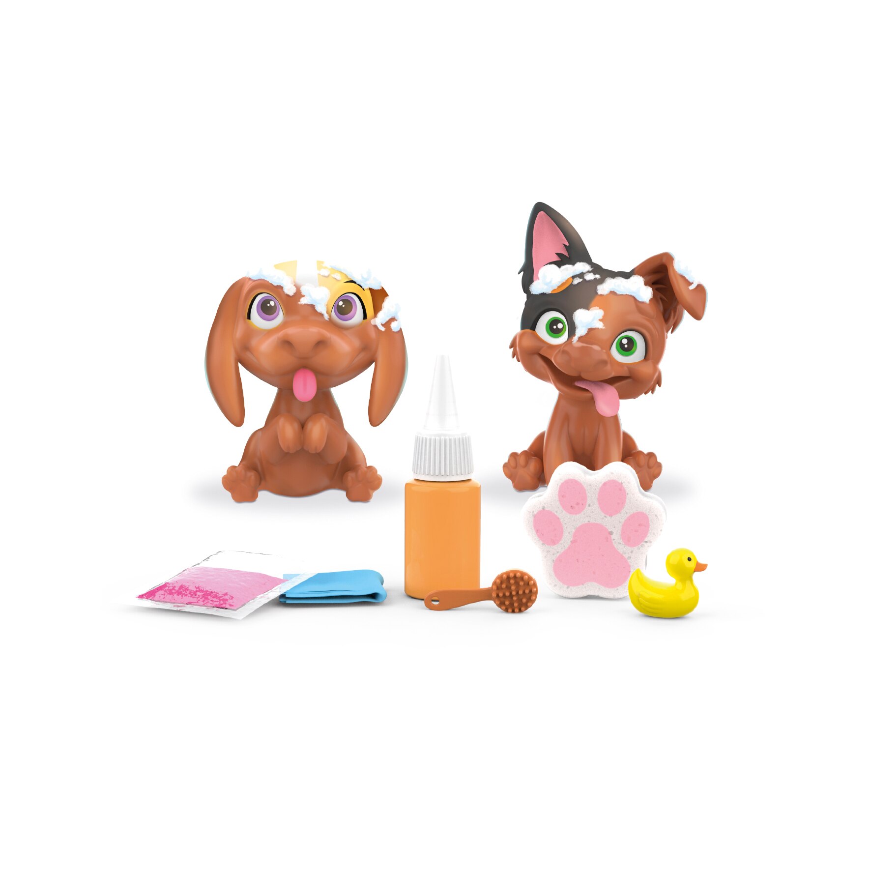 Muñeco cachorro Playset SPA Washy Friends modelos surtidos 5