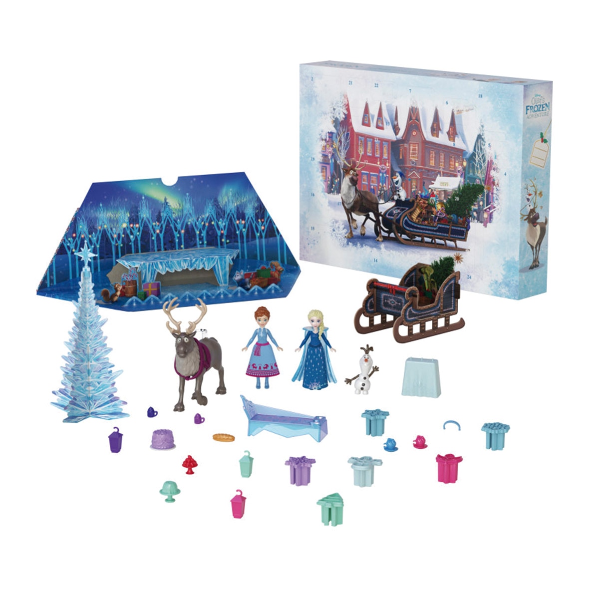 Imagen 0 de Calendario de Adviento Frozen Mattel