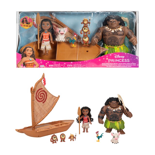 Imagen 0 de Set de Regalo Vaiana y Amigos 15 cm Jakks Pacific