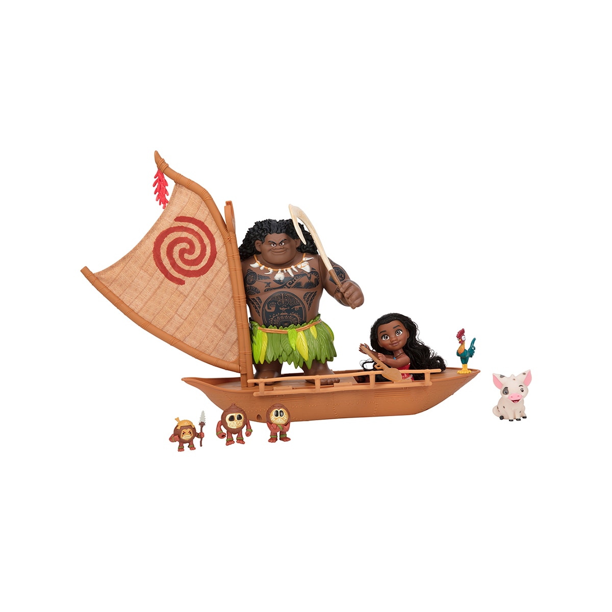 Set de Regalo Vaiana y Amigos 15 cm Jakks Pacific 5