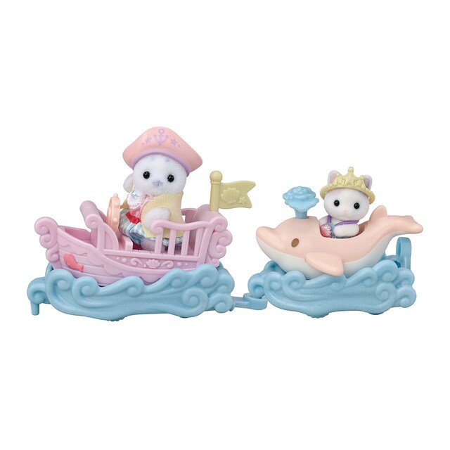 Imagen 0 de Puffy Y Cara Surcan Las Olas Sylvanian Families Epoch