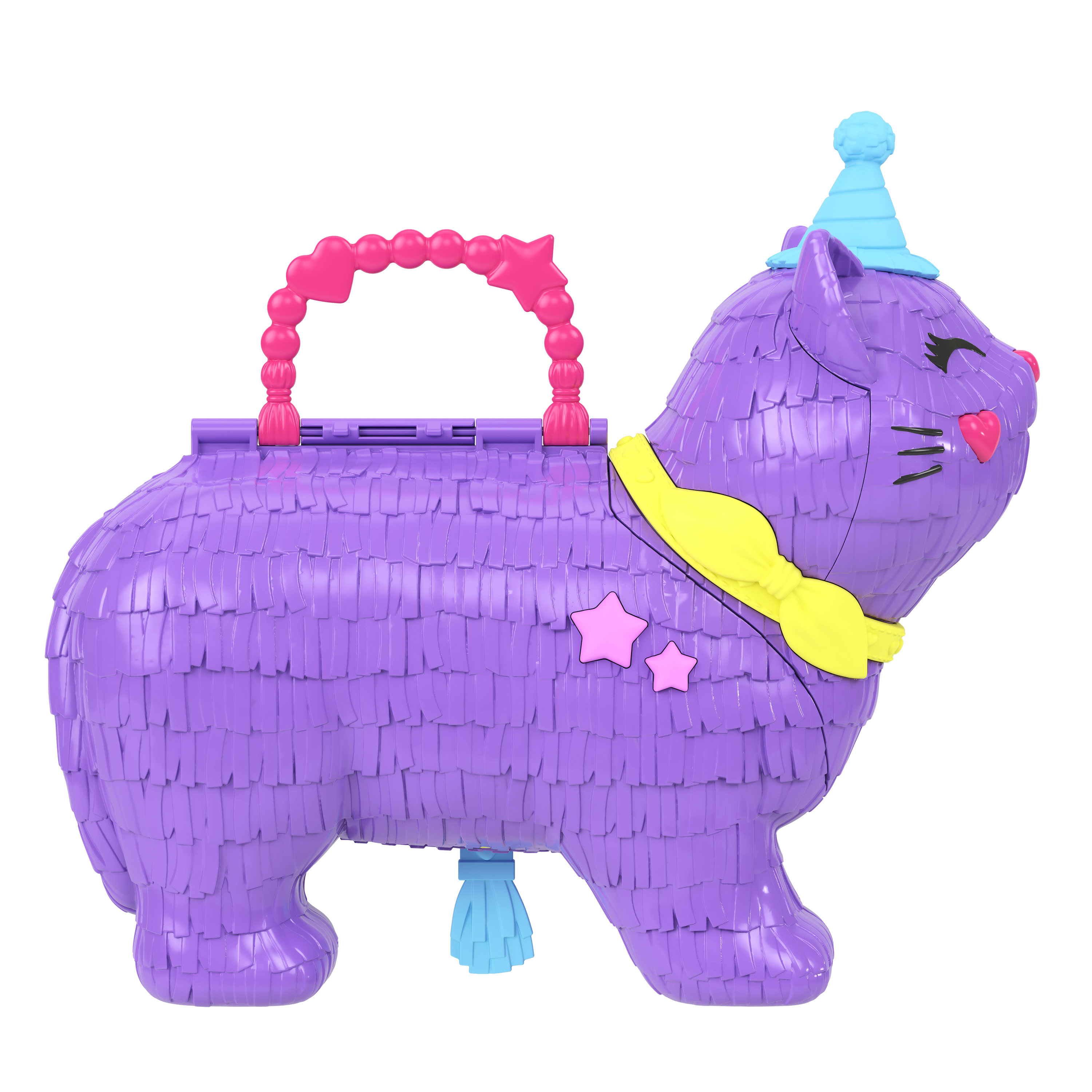 Polly Pocket Piñata Gatito Cofre Mattel 4