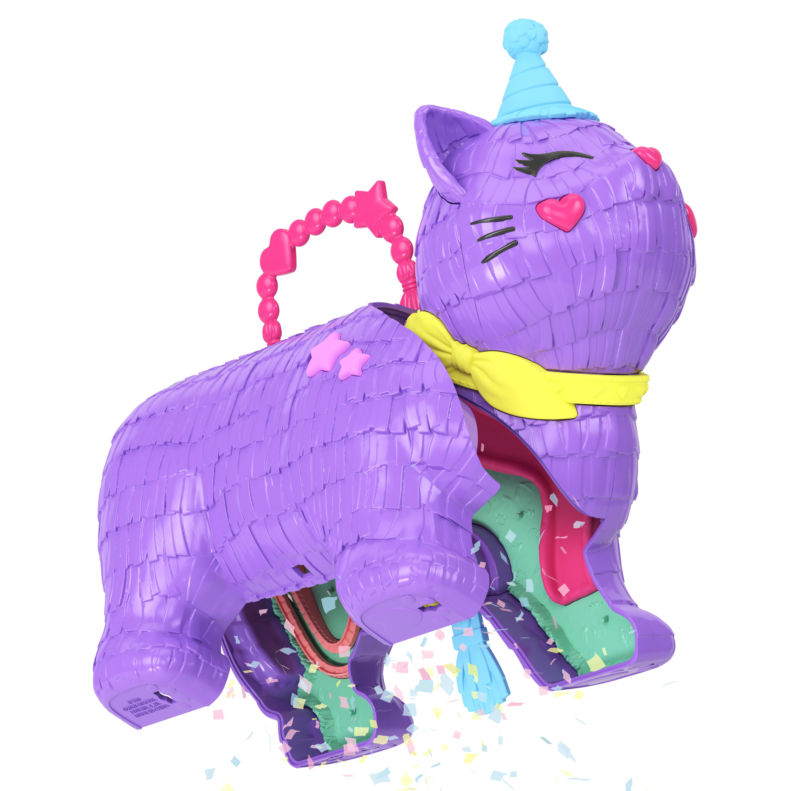 Polly Pocket Piñata Gatito Cofre Mattel 5