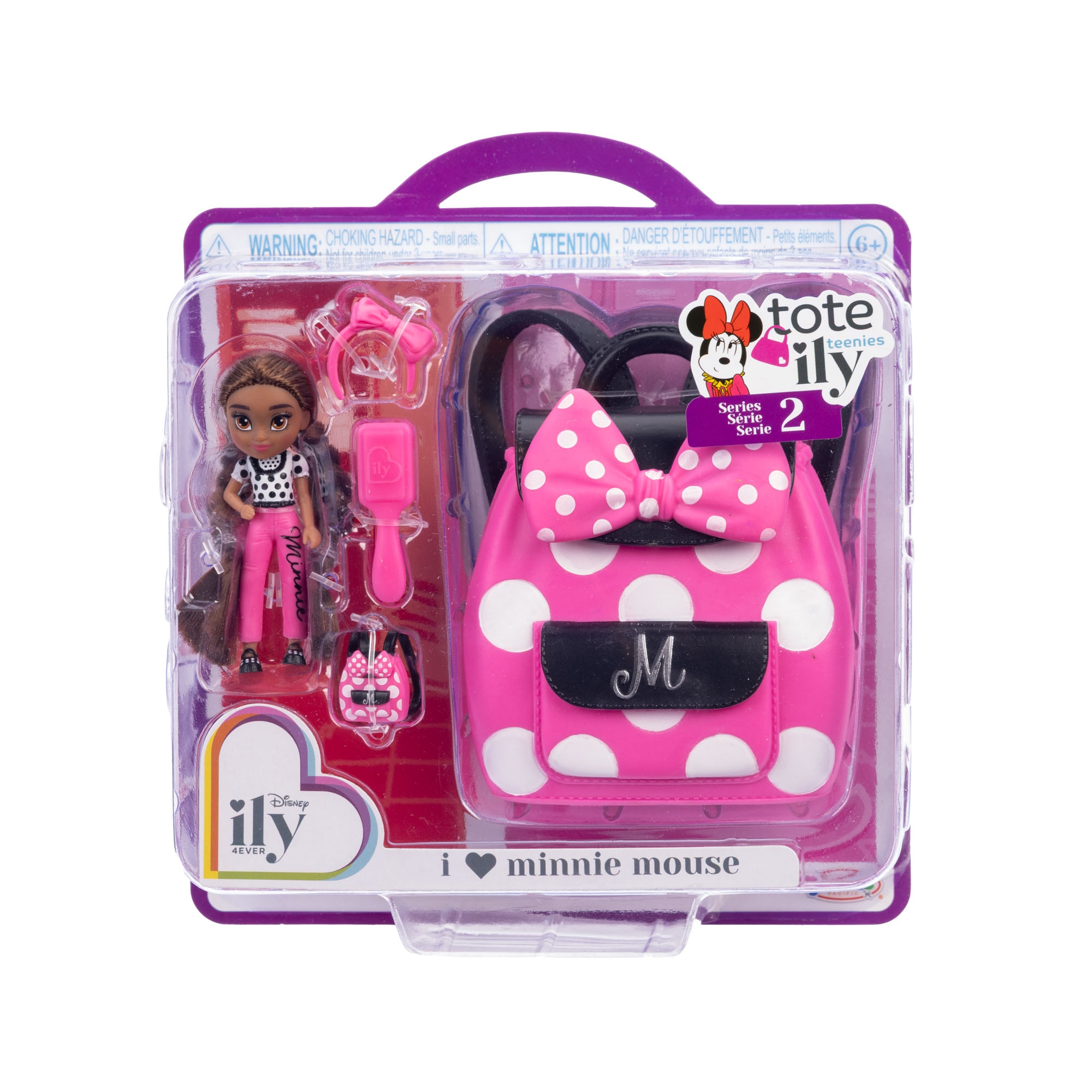 Set de bolsito y figura Disney Ily Princess Jakks Pacific modelos surtidos 6