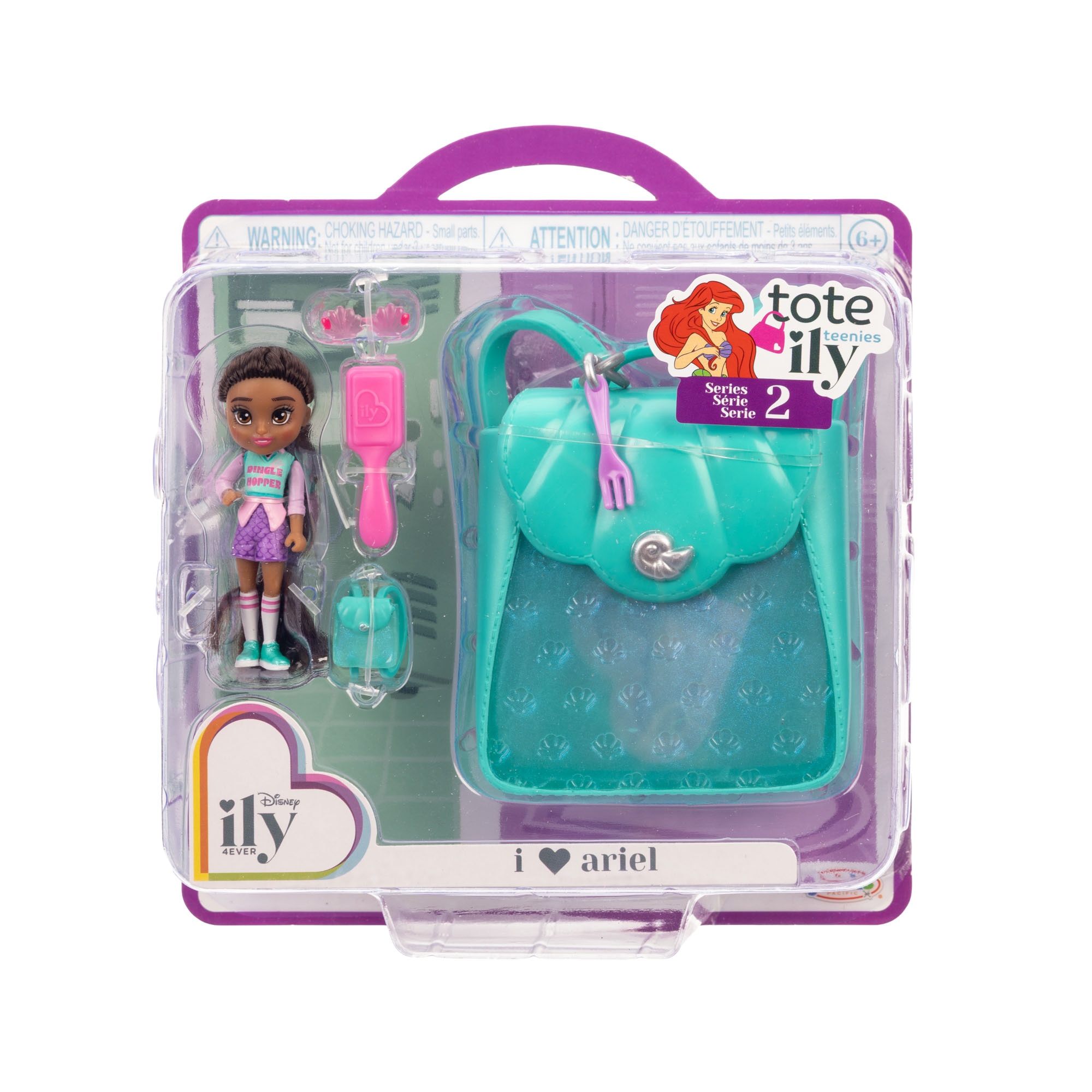 Set de bolsito y figura Disney Ily Princess Jakks Pacific modelos surtidos 9