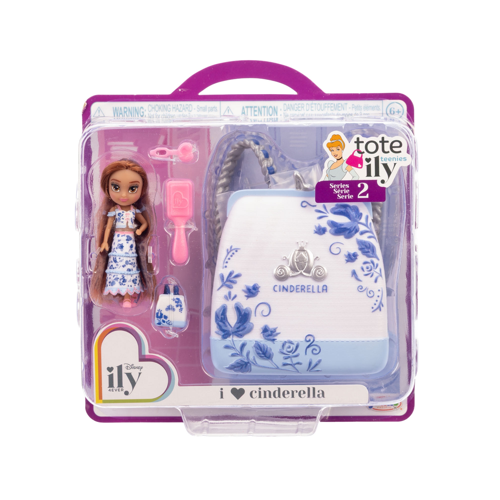 Set de bolsito y figura Disney Ily Princess Jakks Pacific modelos surtidos 10