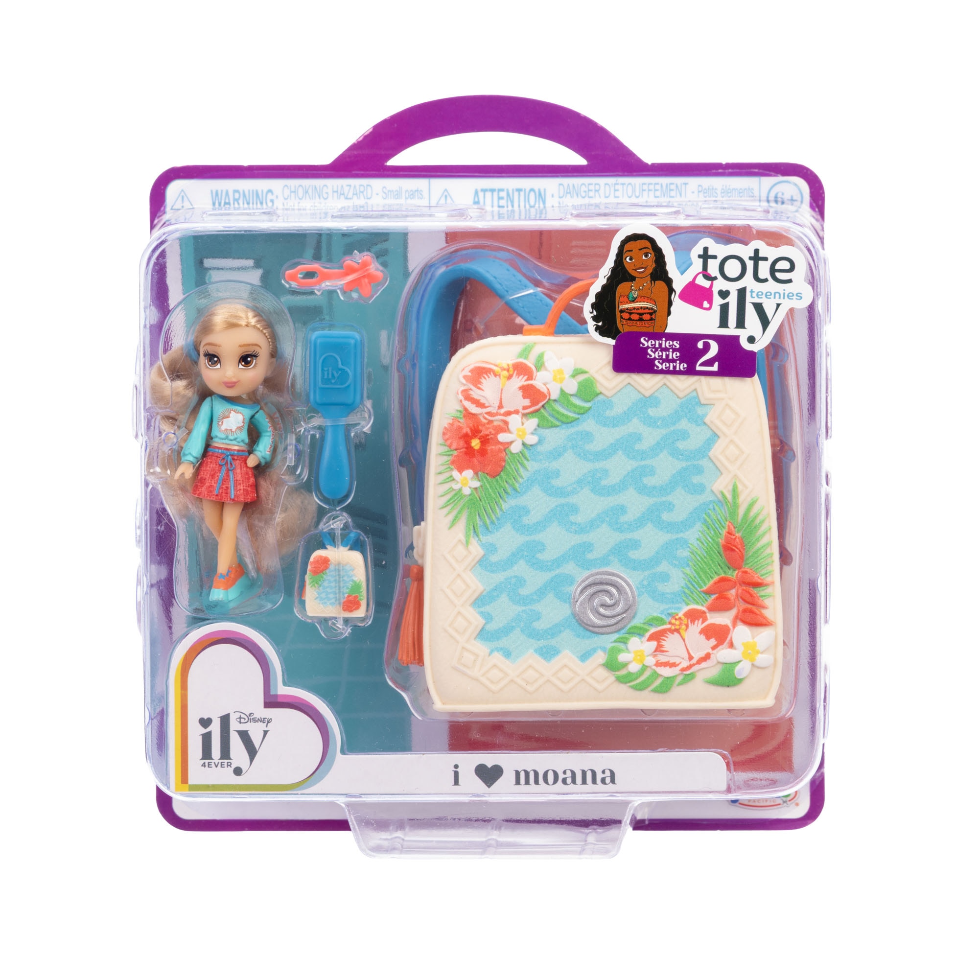 Set de bolsito y figura Disney Ily Princess Jakks Pacific modelos surtidos 11