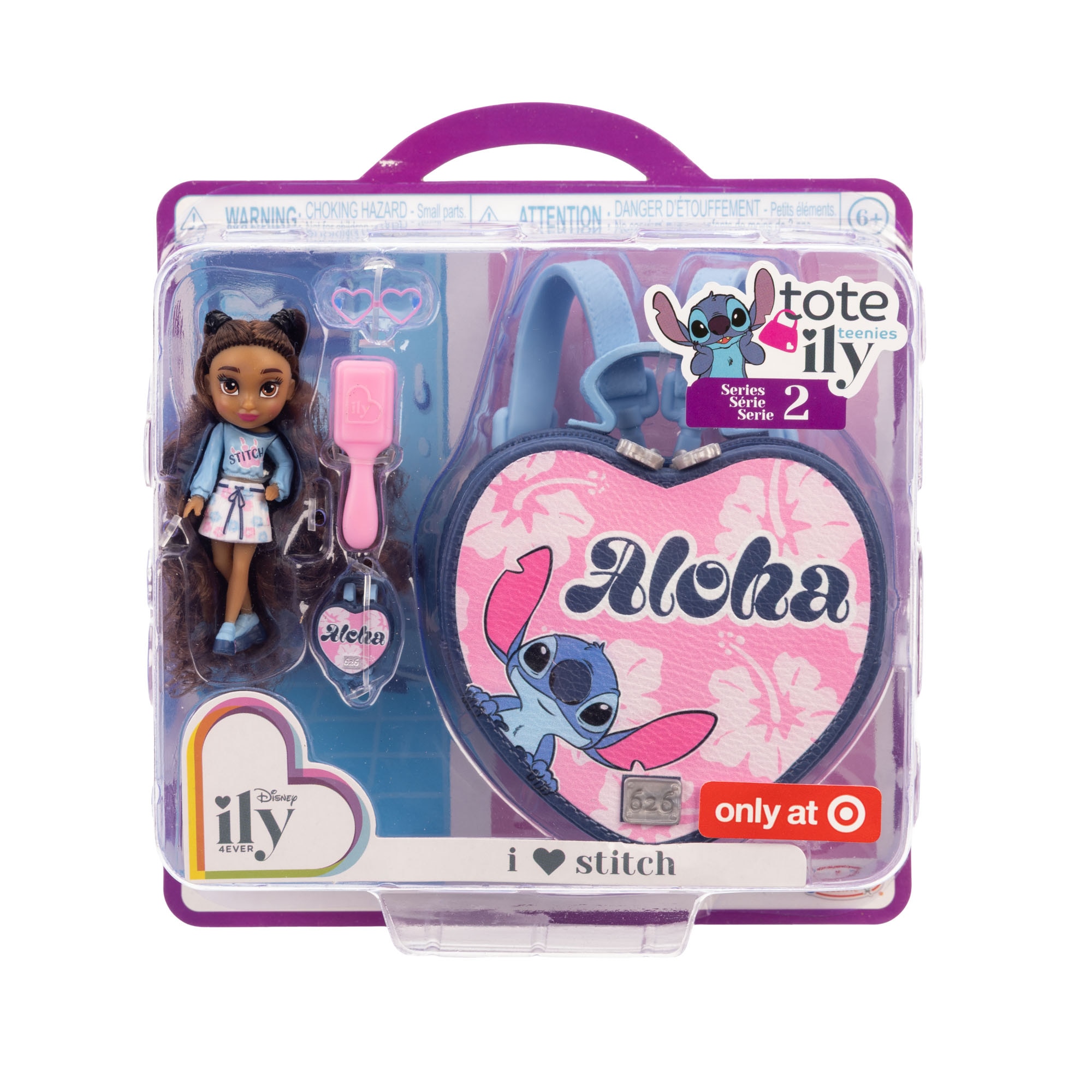 Set de bolsito y figura Disney Ily Princess Jakks Pacific modelos surtidos 15