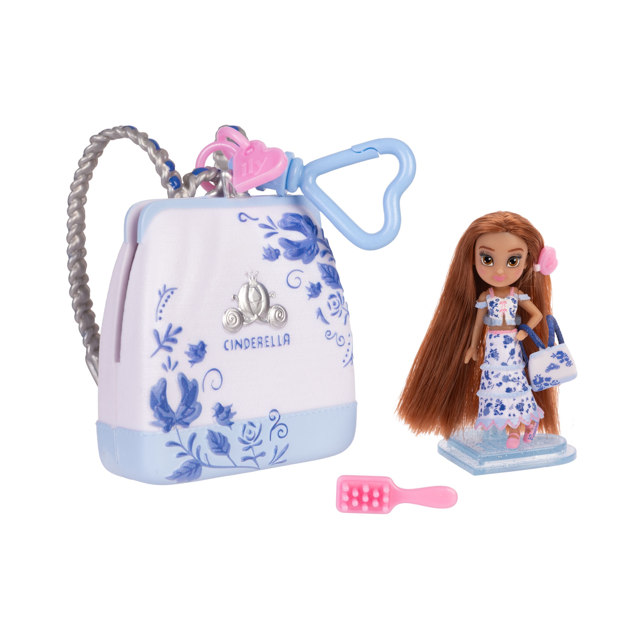 Set de bolsito y figura Disney Ily Princess Jakks Pacific modelos surtidos 23