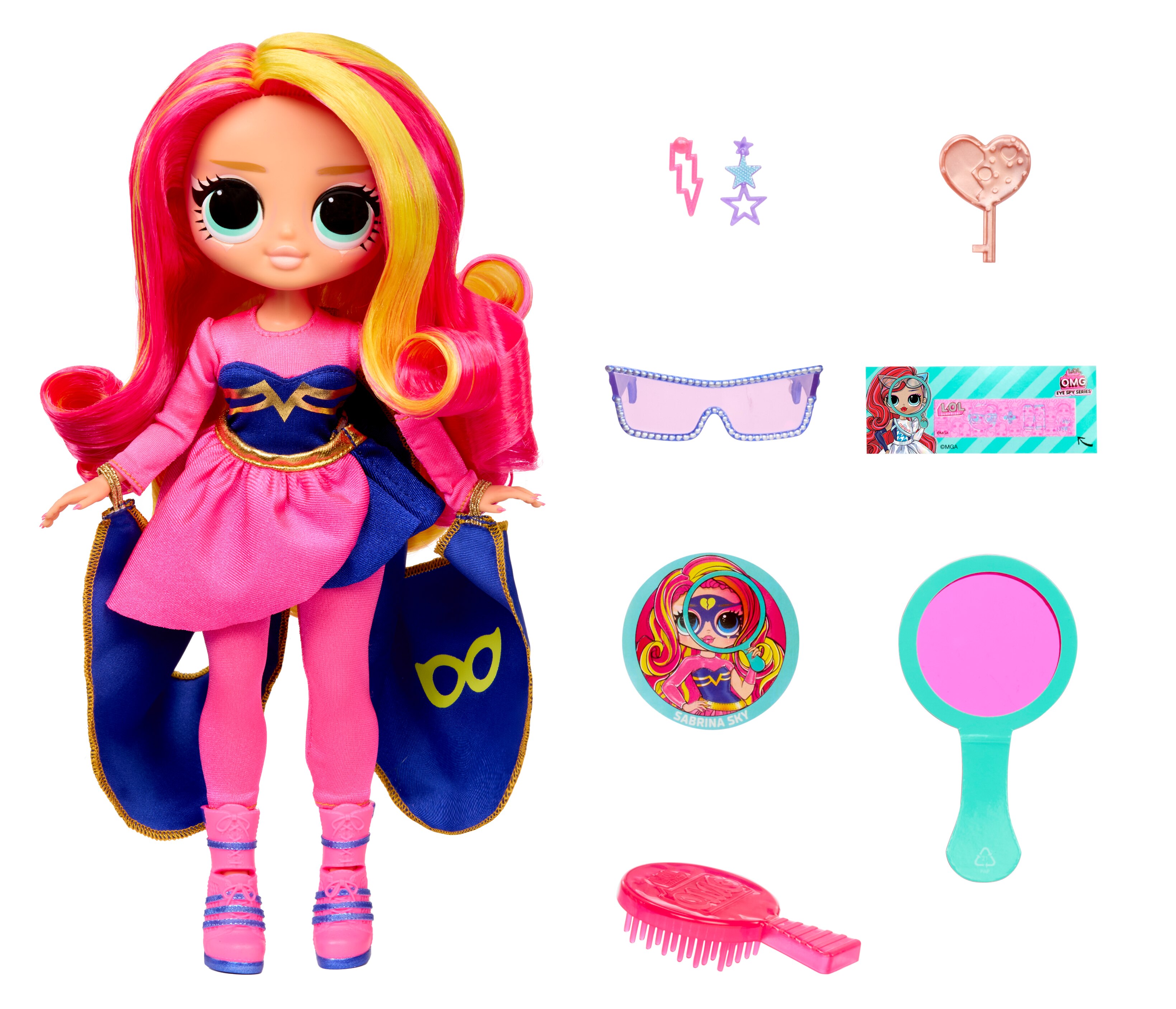 Boneca Omg Eye Spy Super-heroína 3