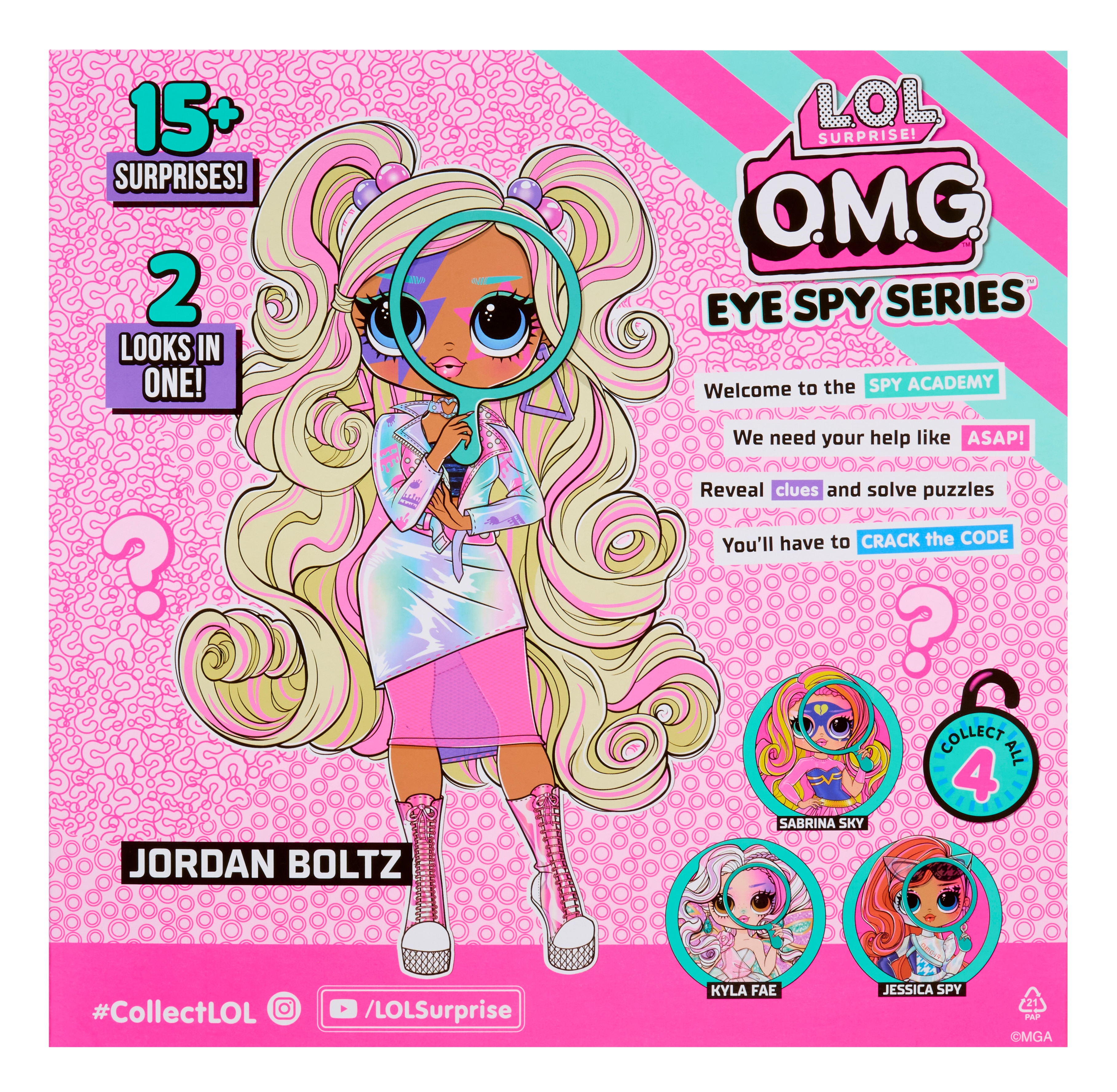 Muñeca Omg Eye Spy Superestrella L.O.L. Surprise  MGA 7