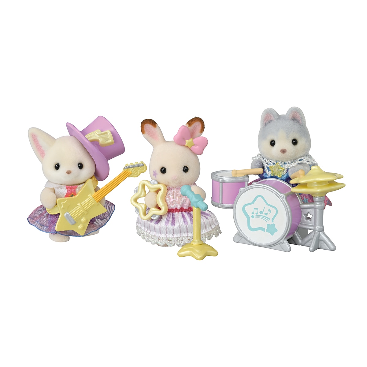 Sylvanian Families – Mini muñecas mini mundos Set Concierto de estrellas Sylvanian Families.