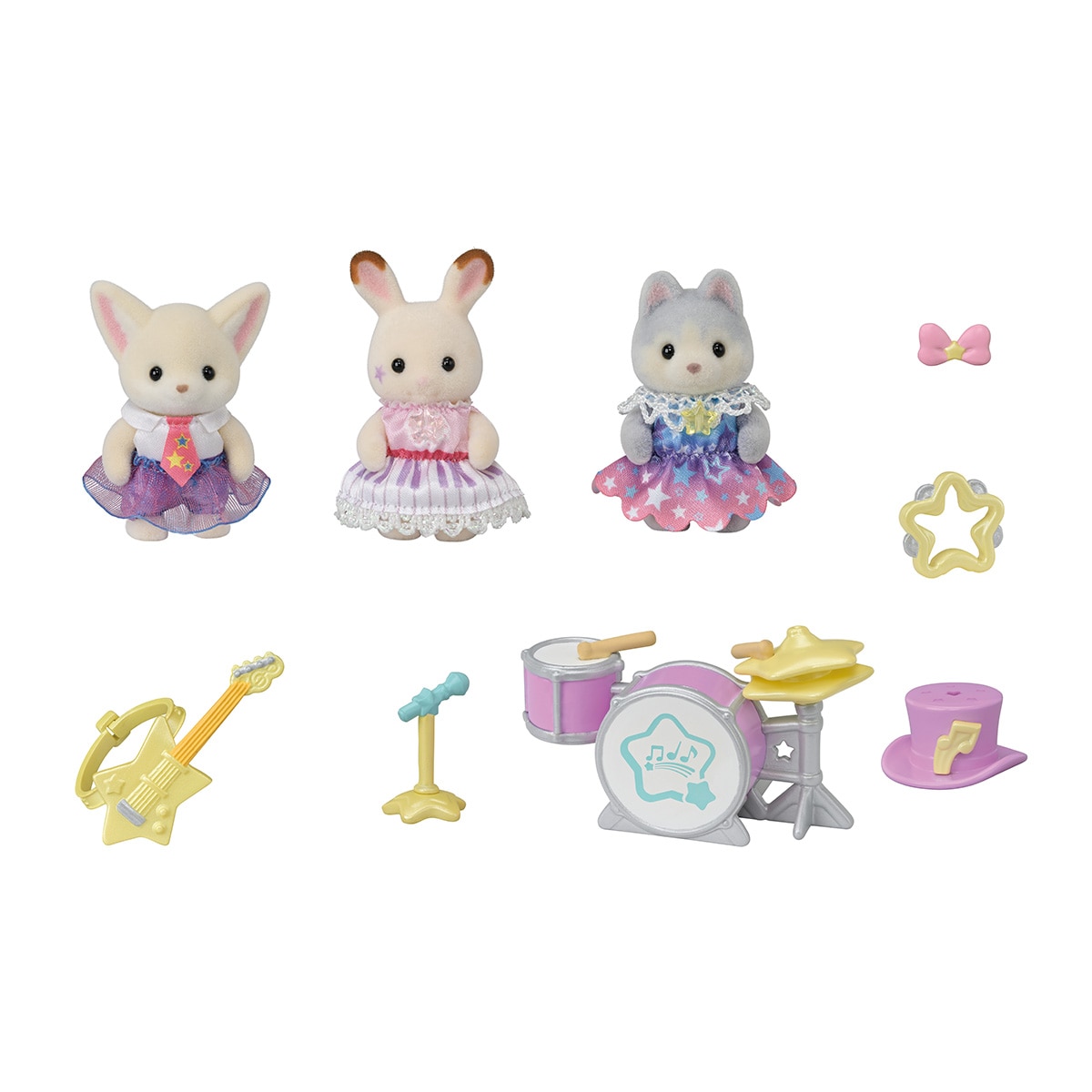 Mini muñecas mini mundos Set Concierto de estrellas Sylvanian Families 7