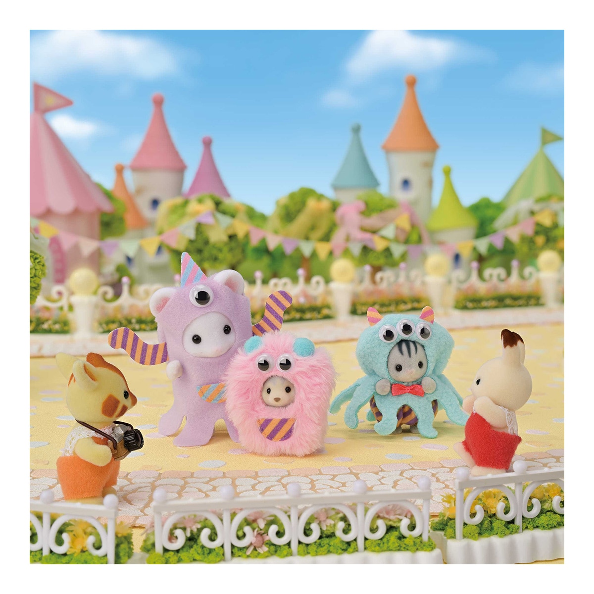Mini muñecas mini mundos Trío de Monstruos divertidos Sylvanian Families 2