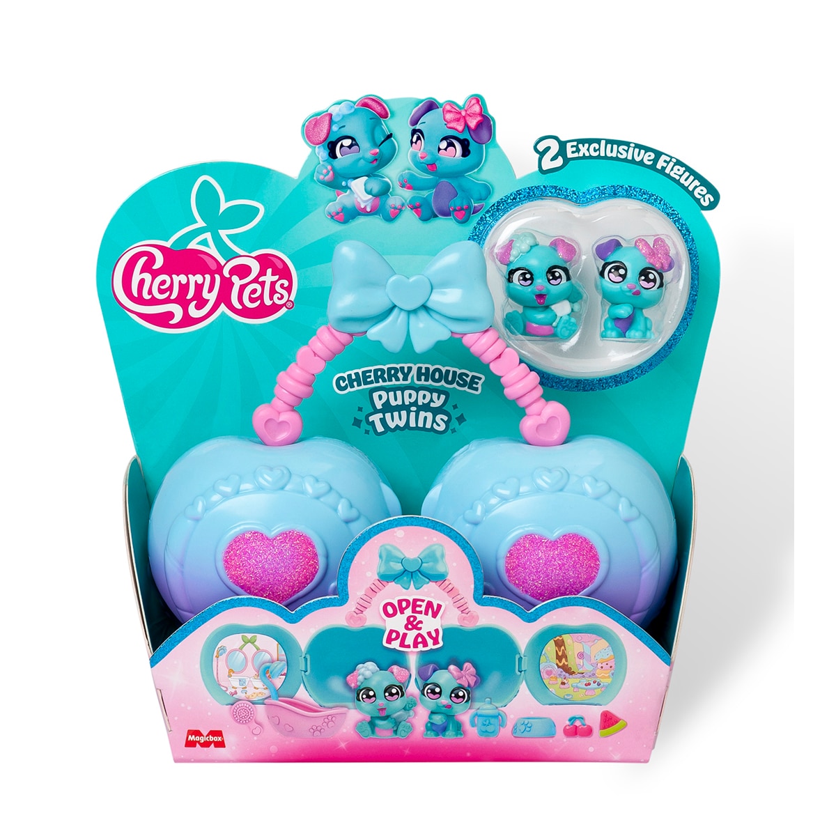 Imagen 0 de Puppy Twins Cherry House Cherry Pets modelos surtidos