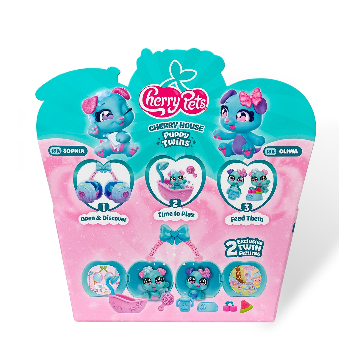 Puppy Twins Cherry House Cherry Pets modelos surtidos 4