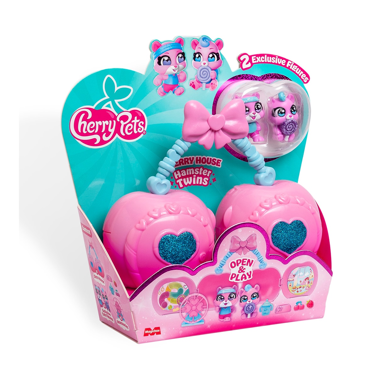 Imagen 0 de Hamster Twins Cherry Houses Cherry Pets modelos surtidos