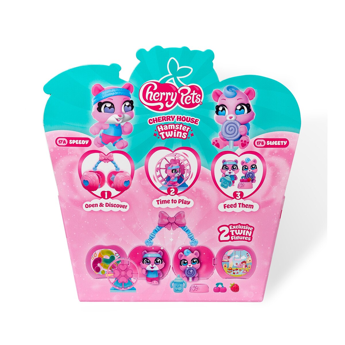 Hamster Twins Cherry Houses Cherry Pets modelos surtidos 5