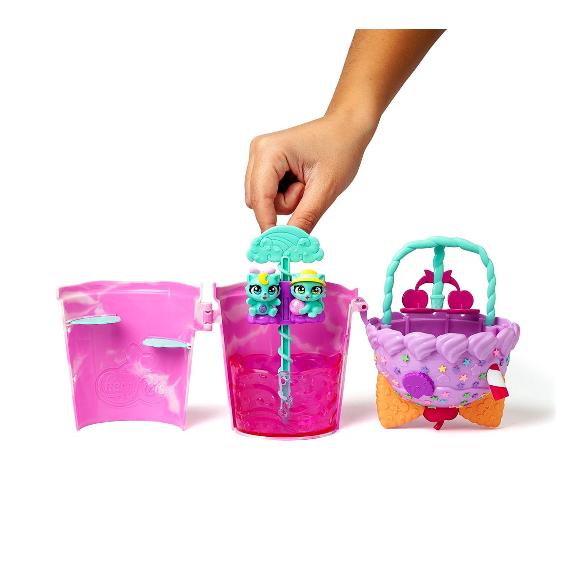 Kitten Twins Smoothie Fun Parks Cherry Pets modelos surtidos 12
