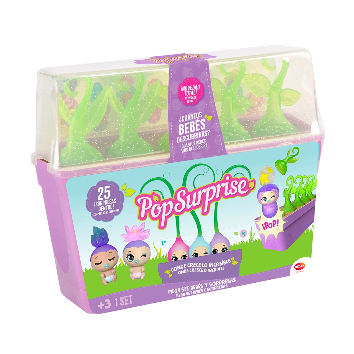 Imagen 0 de Mini muñecas Pop Surprise mega set bebes y sorpresas modelos surtidos Bizak