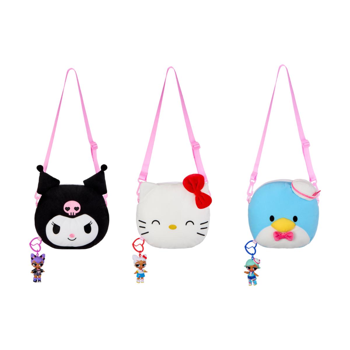 Imagen 1 de Bolso peluche Hello Kitty Lol Surprise reversible con Muñeca Incluida MGA