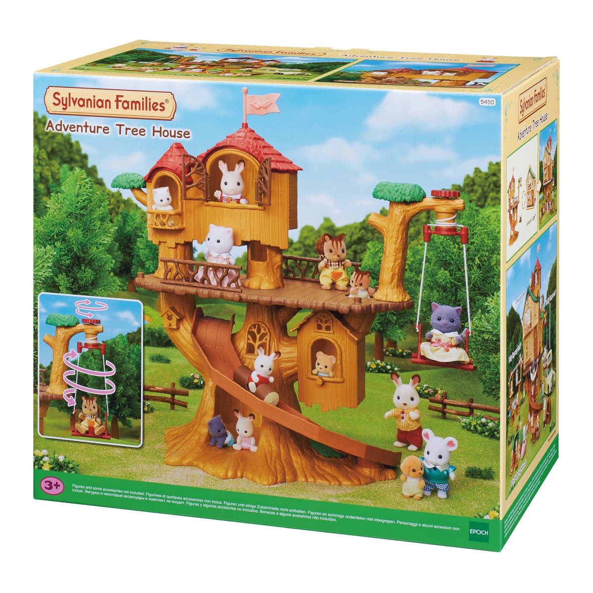 La casa del Árbol de las aventuras Sylvanian Families 2