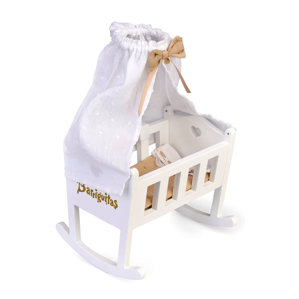 Set de cuna, sillita trona y accesorios Barriguitas Famosa 3