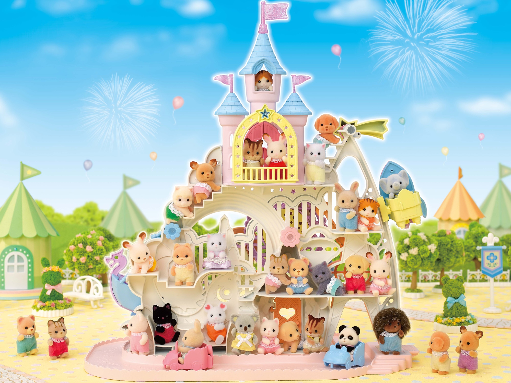 Parque de atracciones Sylvanian Land 13