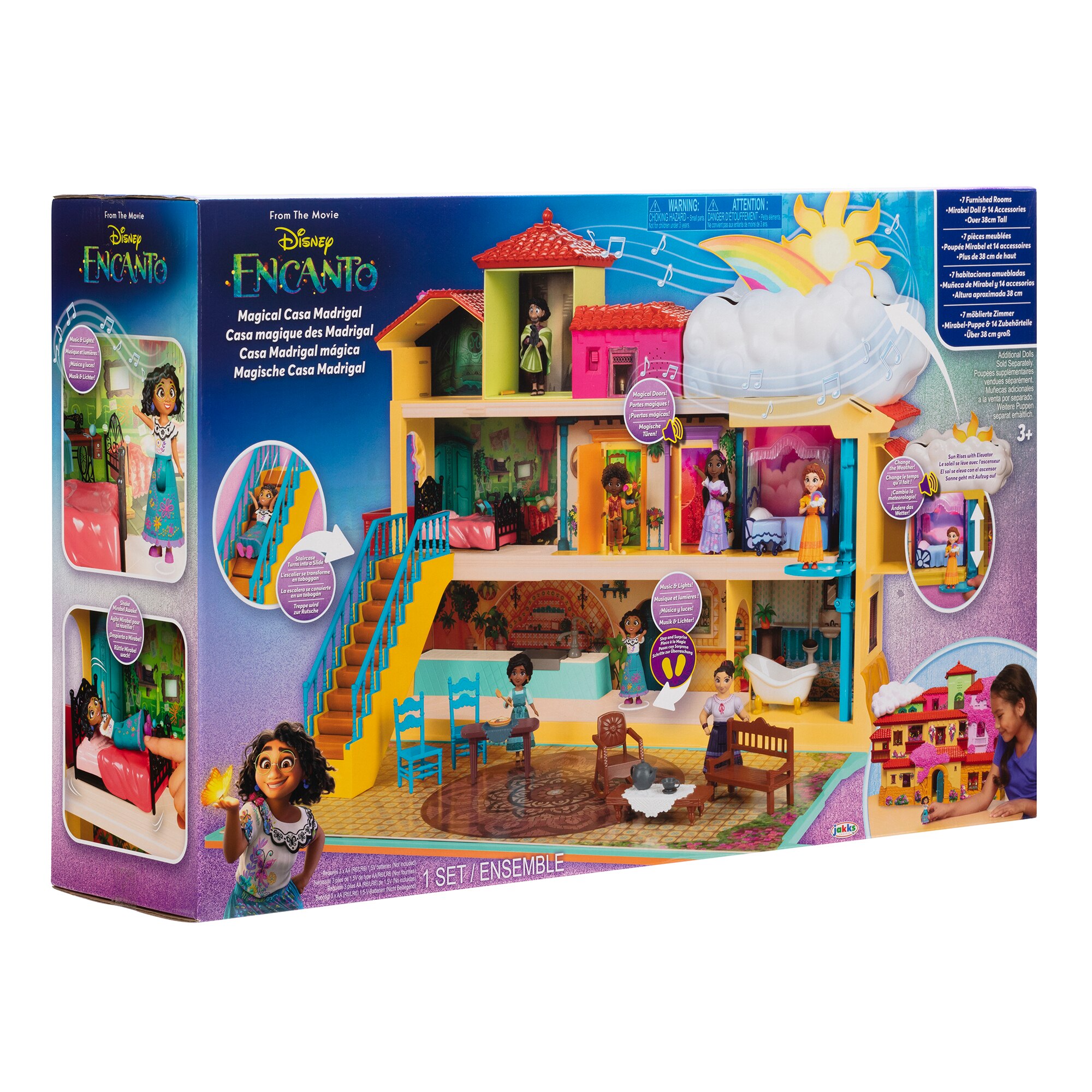 Encanto Playset Casa de la familia Madrigal con funciones. 2