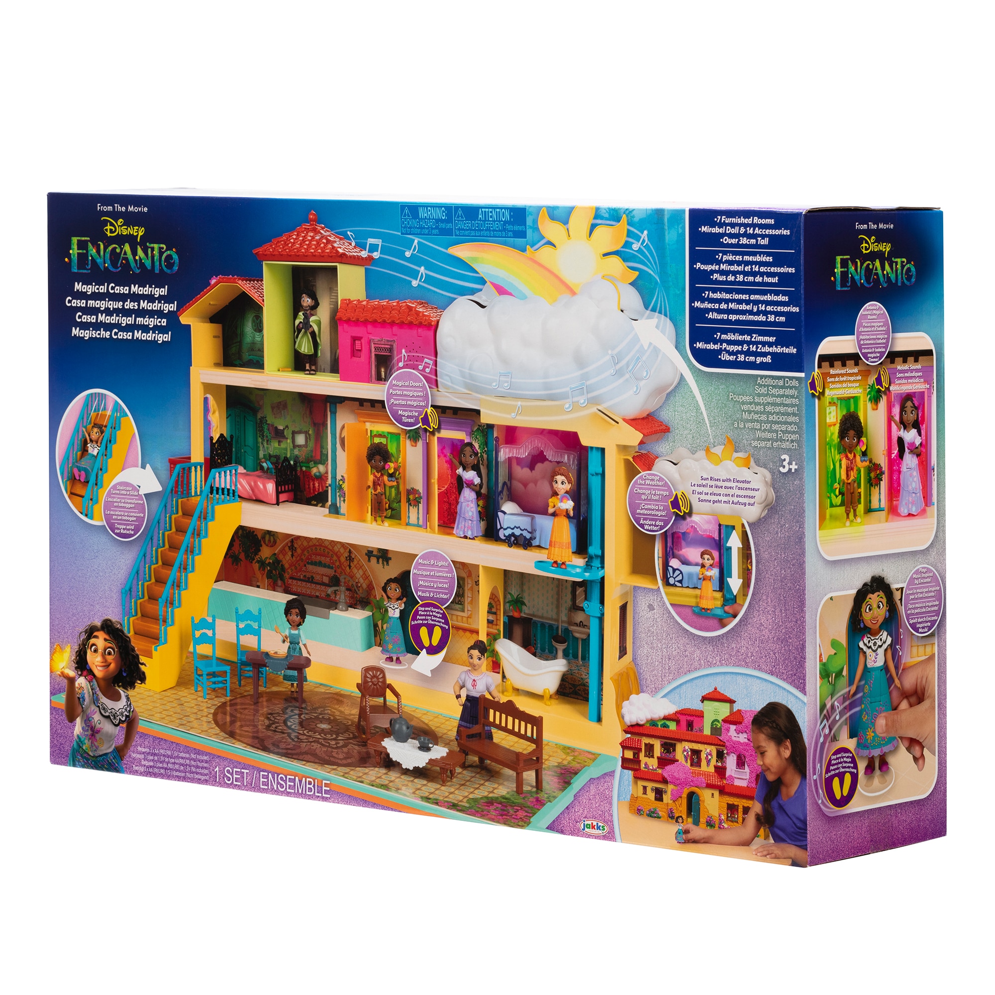 Encanto Playset Casa de la familia Madrigal con funciones. 4