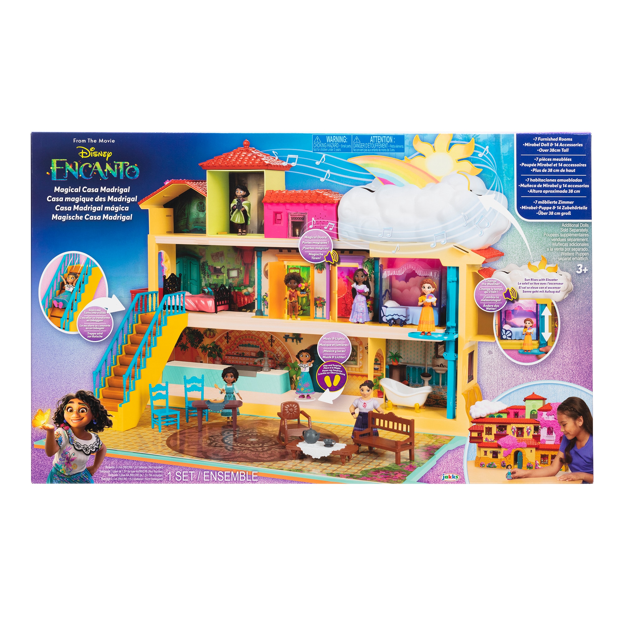 Encanto Playset Casa de la familia Madrigal con funciones. 5
